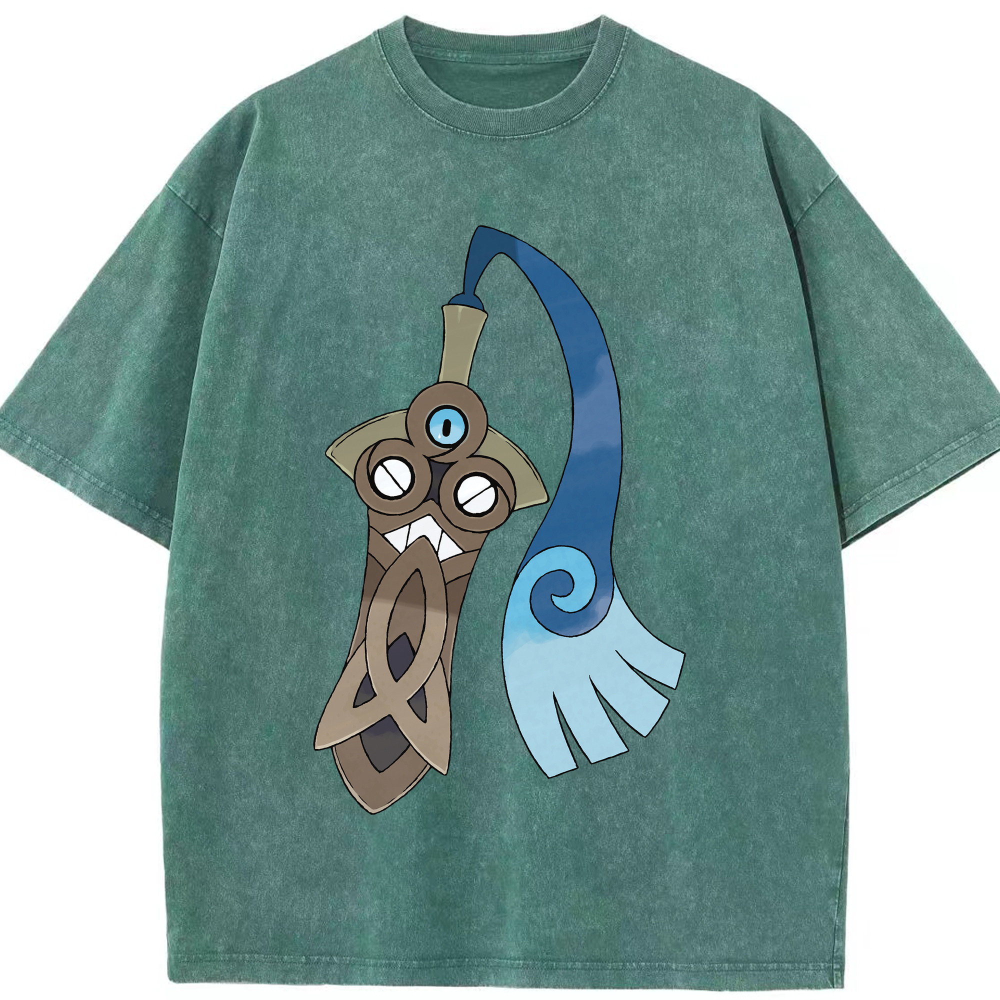 （画像用） ポケットモンスター Pokémon 綿100% ヴィンテージ風 半袖Tシャツ（フロントプリント）